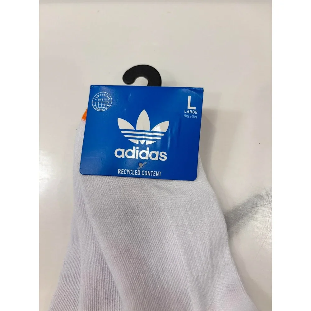 Adidas Originals Mens Spiral 3-Pack Quarter Socks